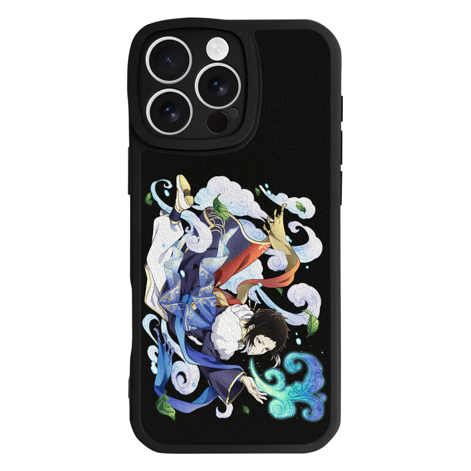 （画像用） 文豪ストレイドッグス Bungo Stray Dogs 【iPhone 16シリーズ対応】シリコンスマホケース（レザー調） 材質：シリコン